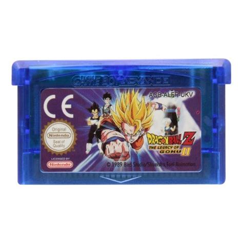 Dragon Ball Z The Legacy Of Goku Ii Ukv Game Boy Advance Gba 32bit