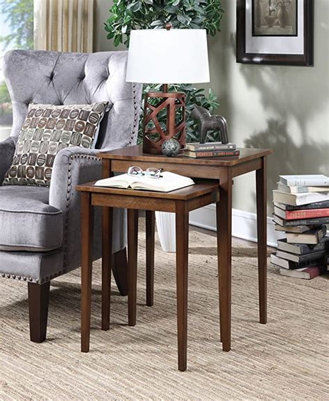 Convenience Concepts American Heritage Wedge End Table Driftwood Artofit