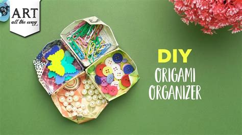 Diy Origami Organizer How To Make Easy Diy Organizer Crafts Origami
