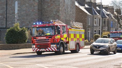 Huge Blaze In Fife Sees Emergency Services Scramble To Close Road As