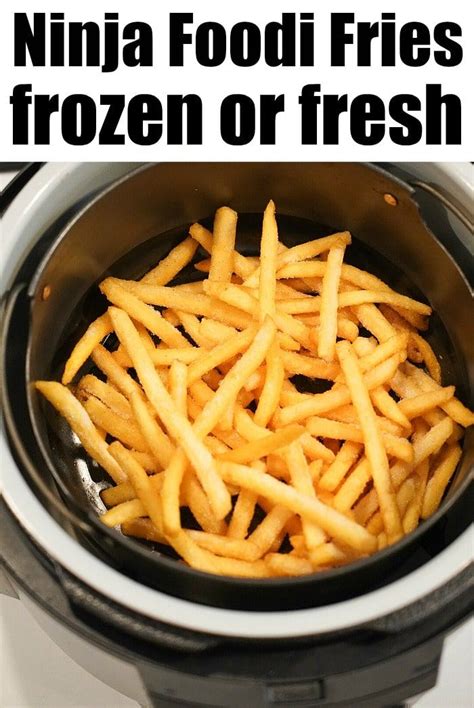 If you follow this process, you will get great results from your frozen pizza no, all air fryers have some variance in them…in temperature and cooking time. Frozen french fries air fryer style are the best!! Crispy just like at a restaurant but heal ...