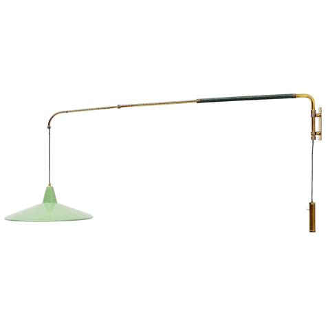 Add this versatile swing arm wall lamp bedside or above a favorite its extendable arm makes this the perfect lamp for enjoyable reading. Arredoluce Attributed Extendable Wall Lamp, Italy, 1950 ...