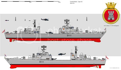 Type 43 Destroyer Page 10 Shipbucket