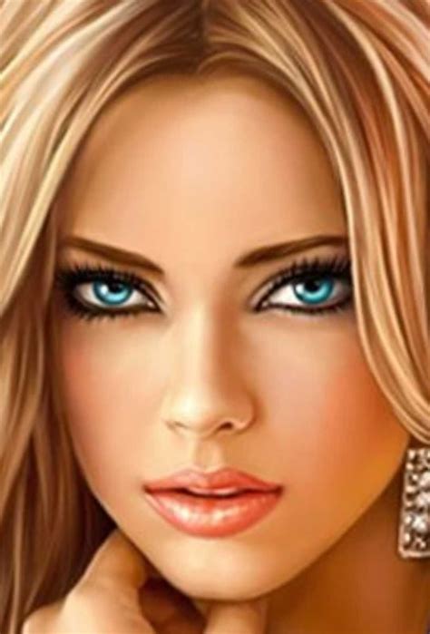lovely eyes beautiful lips beautiful women beautiful fantasy art portraits portrait art