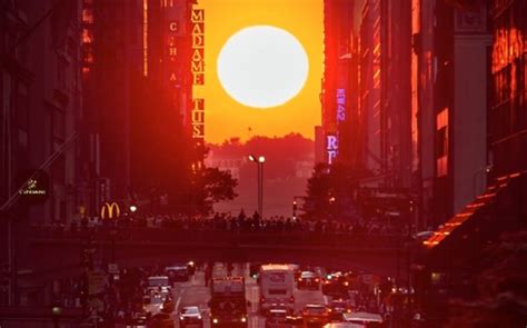 Manhattanhenge 2021 Le Spectacle Aura Lieu Les 30 Mai Et 12 Juillet