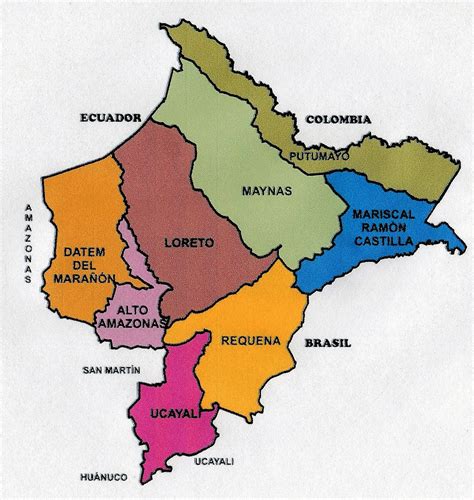 Mapa De Loreto