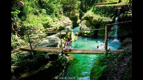 Waterfalls In Alegria Cebu Philippines Youtube