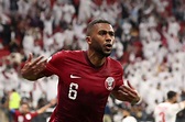 Abdulaziz Hatem heads Qatar to victory over Bahrain at Fifa Arab Cup