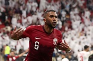 Abdulaziz Hatem heads Qatar to victory over Bahrain at Fifa Arab Cup