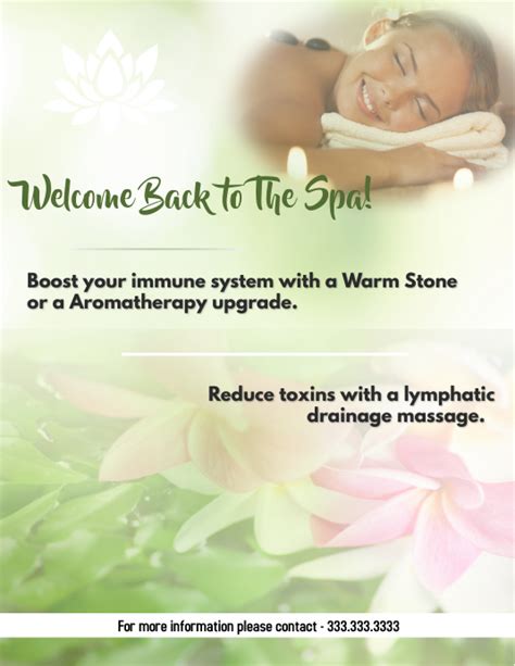Massage Promo Template Postermywall