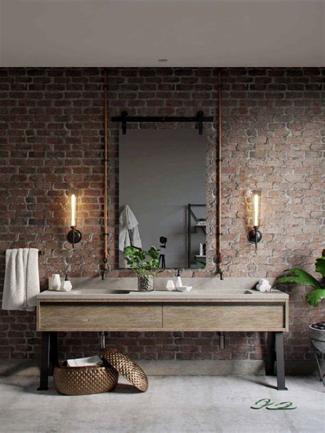 29 Industrial Style Bathroom Ideas For Your Inspiration