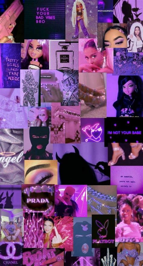 I Know Another Baddie Wallpaper Bad Girl Wallpaper Pink Wallpaper