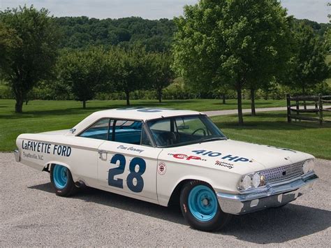 Numerous models such as the taurus, thunderbird, fairline, and fusion have been. 1963 Ford Galaxie 500 X-L 427 Lightweight NASCAR race ...