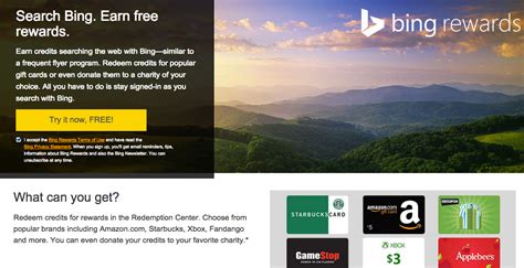 Bing Search Engine Rewards How To Earn Rewards