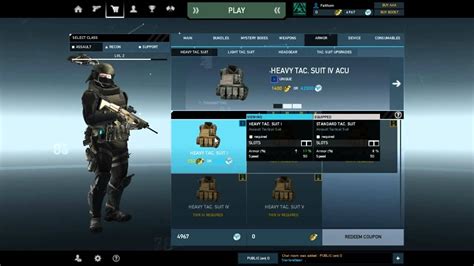 Ghost Recon Phantoms Tutorial Ep3 Store And Equipment Youtube