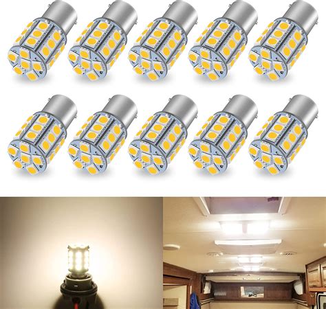 Upgrade 1156 Led Bulb Super Bright Warm White 1003 1141 Led Bulbs Rv Led Lights