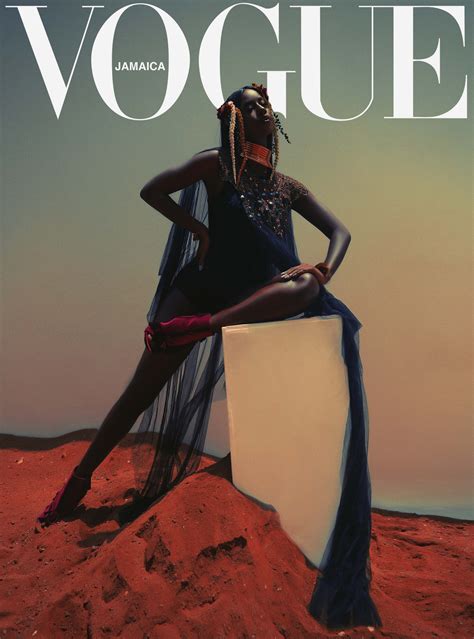Caribbean Model Abihail Myrie Goes Viral With Voguechallenge Featured On Vogue Us Teen Vogue