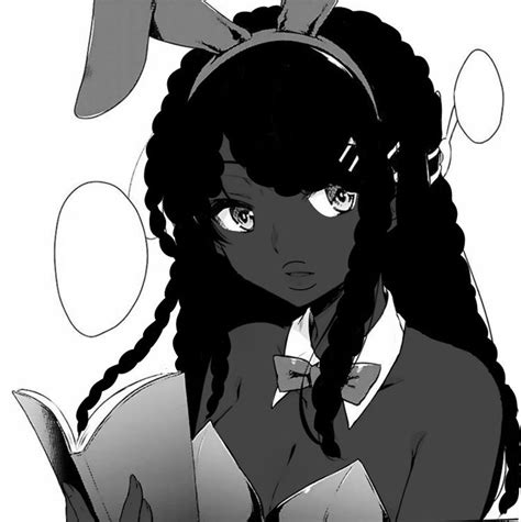 Pin By Stacy On Pfp Icons In 2021 Black Anime Characters Black Girl