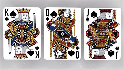 Playing Card Illustrations Spades Face Cards Playing Cards Design