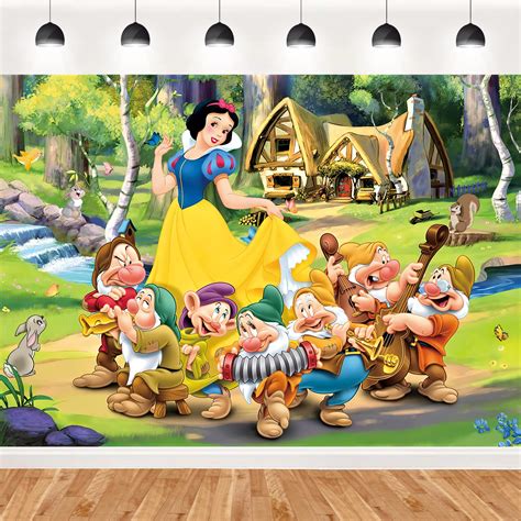 Buy Snow White Backdrop7x5 Ft Princess Snow White Banner Princess