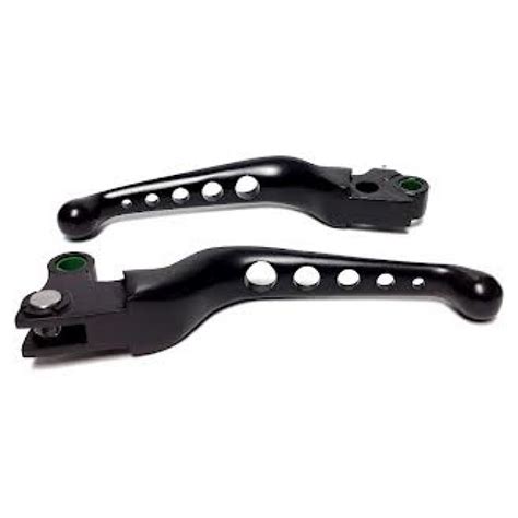 5 Hole Handlebar Levers Black Wide Blade 08 13 Touring Handlebars