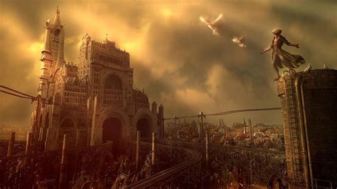 Steampunk City Wallpapers Top Free Steampunk City Backgrounds
