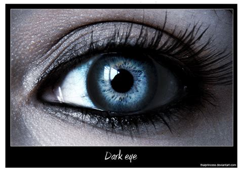 Dark Blue Eye By Thaiprincess On Deviantart