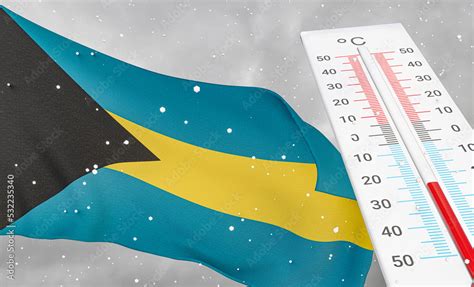 Winter In Bahamas With Severe Cold Negative Temperature Cold Season