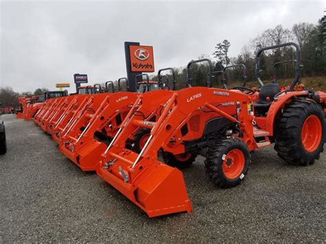 Kubota L Series With Loader Compact Utility Tractor For Sale In Clover