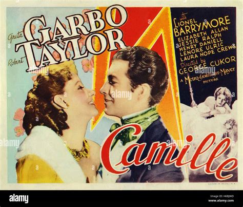 Camille 1936 Movie Poster Stock Photo Alamy