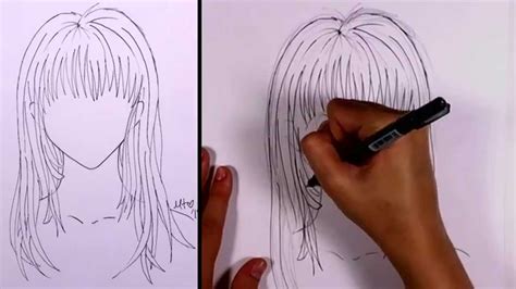 Easy Hairstyle Drawing For Girls How To Draw A Supercute Chibi Girl