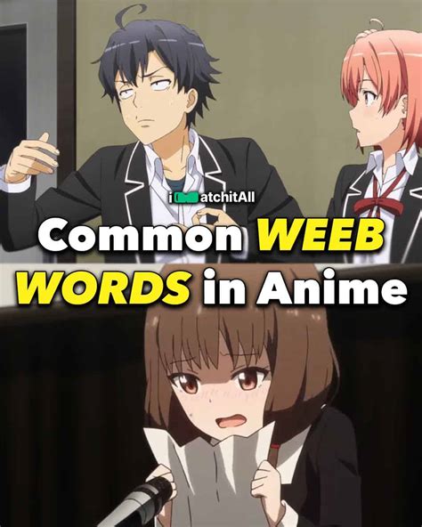 50 Common Weeb Words You Hear In Anime Iwa