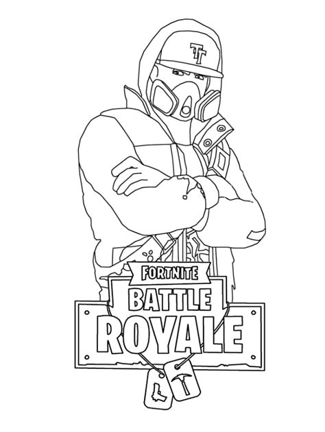 Kids Coloring Pages Printable Fortnite