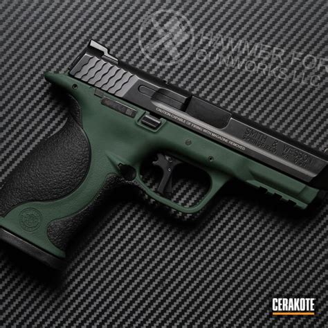 Smith And Wesson Mandp Cerakoted Using Jesse James Eastern Front Green