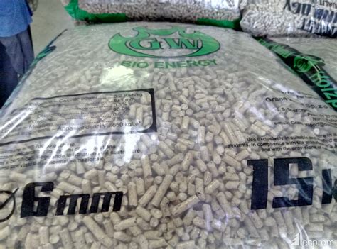 Pine Wood Pellets 6 Mm X 40 Mm