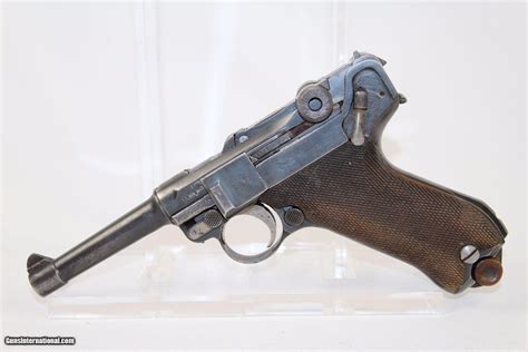 Wwi “1917” Dated Erfurt Arsenal P08 Luger Pistol