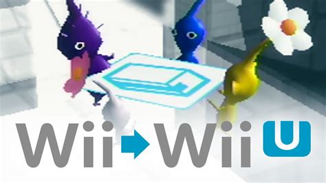 Wii To Wii U Data Transfer W Pikmin Youtube