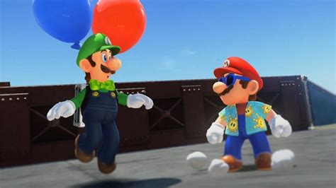 Super Mario Odyssey Luigis Balloon World Nintendo Switch Screens And