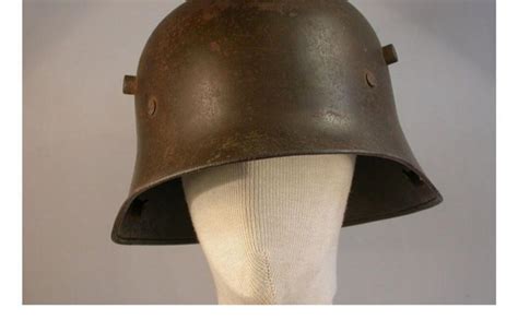 Helmet German Ww1 With Liner And Chinstrap Lugs On Helmet For Extra