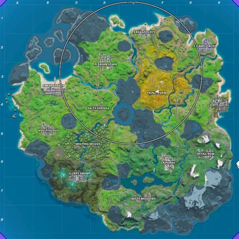 Fortnite Chapter Map All Named Locations