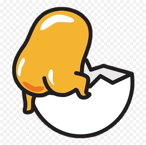 Gudetama Png Cute Gudetama Egg Emojigudetama Emoji Download Free