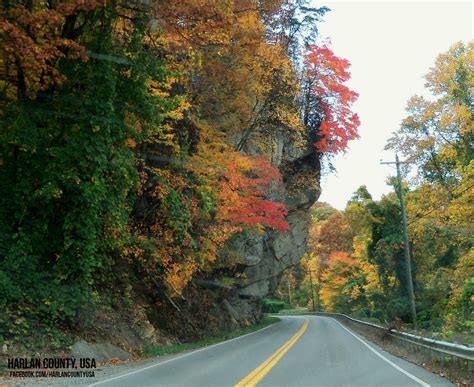 Hanging Rock On Pine Mountain In Harlan County By Mary Lewis