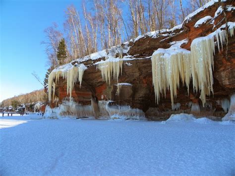 Ice Caves Apostle Islands Cornucopia Wi Apostle Islands Ice