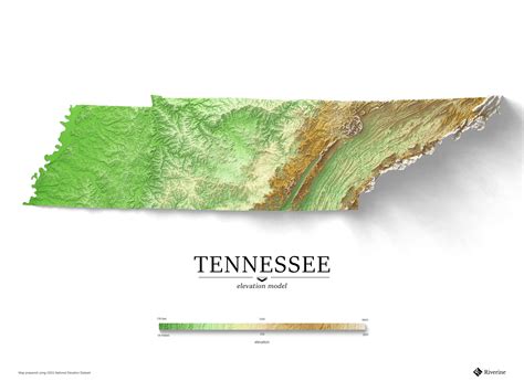 Tennessee Elevation Map Get Latest Map Update