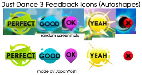 Image Just Dance 2 Just Dance 3 Feedback Icons By Japanyoshi D5xfdw2