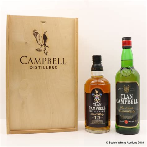 Scotch Whisky Auctions The 89th Auction Clan Campbell 12 Year Old