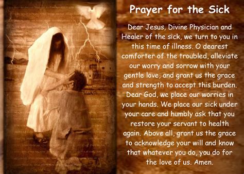 Prayers For The Sick Assumption Of The Blessed Virgin Mary Catholic