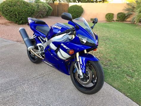 2000 Yamaha R1 Blue All Stock 1000cc Very Low Miles For Sale