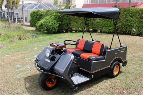 Harley Davidson Golf Cart Electric For Sale From United States