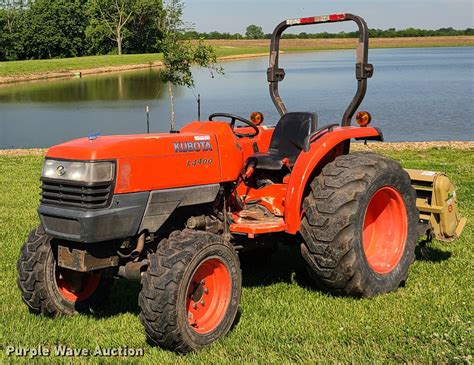Kubota L4400 Mfwd Tractor In Concordia Mo Item Gt9025 Sold Purple Wave